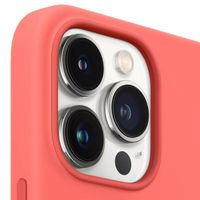 Apple Coque en silicone MagSafe Apple iPhone 13 Pro Max - Pink Pomelo
