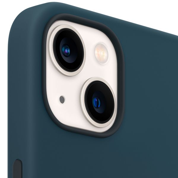 Apple Coque en silicone MagSafe Apple iPhone 13 - Abyss Blue