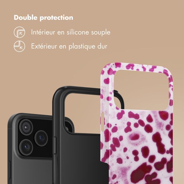 Selencia Coque arrière Vivid Apple iPhone 17 Pro Max - Cosmic Orchid