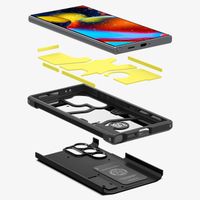 Spigen Coque Tough Armor Samsung Galaxy S24 Ultra - Noir