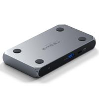 Satechi Thunderbolt 4 Slim Hub Pro - Hub de bureau Mac, iPhone, iPad et Windows - Space Grey