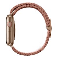 Uniq Bracelet tressé Aspen Apple Watch | 38/40/41/42 mm - Grapefruit Pink