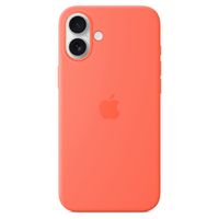 Apple Coque en silicone MagSafe Apple iPhone 16 Plus - Tangerine Orange