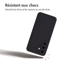 Accezz Coque Liquid Silicone avec MagSafe Samsung Galaxy S26 FE - Noir