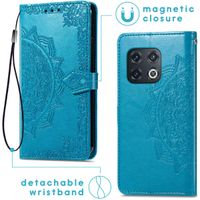imoshion Etui de télephone Mandala OnePlus 10 Pro - Turquoise
