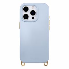 Selencia Coque arrière Rivièra avec MagSafe avec crochets amovibles Apple iPhone 16 Pro Max - Powder Blue