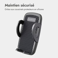 imoshion Support de téléphone pour voiture - Universel - Réglable - Grille de ventilation - Noir
