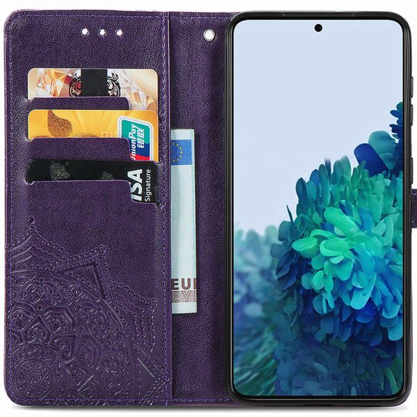 imoshion Etui de télephone Mandala Samsung Galaxy S21 - Violet