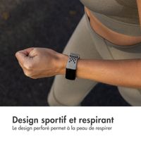imoshion Bracelet sport en silicone avec boucle Fitbit Charge 5 / 6 - Gris