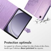 imoshion Coque tablette Samsung Galaxy Tab A9 Plus - Lilas