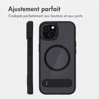 Accezz Coque arrière Hold avec MagSafe Apple iPhone 15 - Black