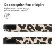 imoshion Coque tablette Design Trifold Apple iPad 6 (2018) 9.7 pouces / iPad 5 (2017) 9.7 pouces / Air 2 (2014)/Air 1 (2013) - Leopard
