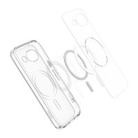 Spigen Coque Ultra Hybrid MagSafe Google Pixel 10a - Clear / White