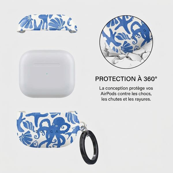 Burga Coque rigide  Apple AirPods 3 - Nera