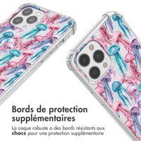 imoshion Coque Design avec cordon Apple iPhone 12 Pro Max - Jellyfish Watercolor