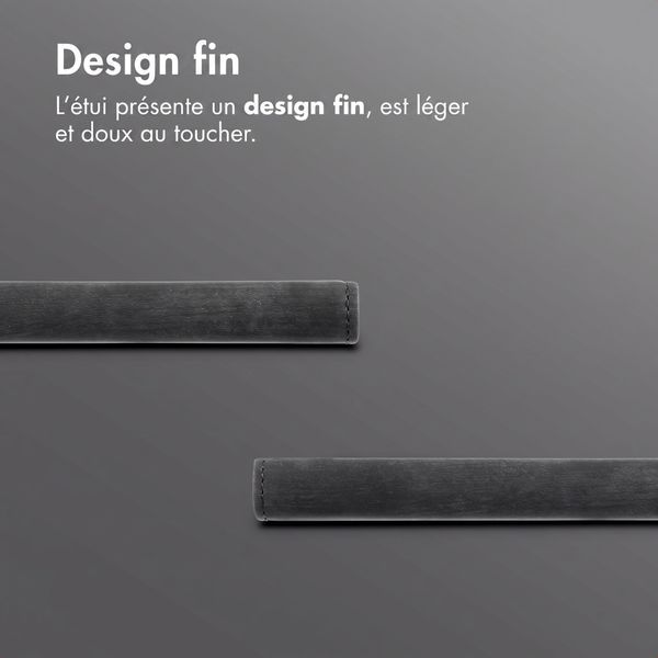 imoshion Étui de téléphone portefeuille Slim Xiaomi Redmi Note 17 Pro Max - Noir