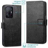 imoshion Étui de télephone portefeuille de luxe Xiaomi 11T (Pro) - Noir