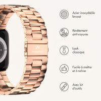 imoshion Bracelet acier Apple Watch | 38/40/41/42 mm - Rose Doré
