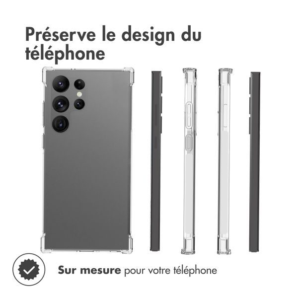imoshion Shockproof Case Samsung Galaxy S23 Ultra - Transparent