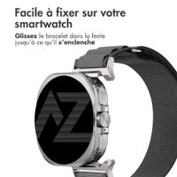 Accezz Bracelet en nylon Alpine Samsung Galaxy Watch Ultra 2 (2026) / Ultra (2024/2025) - Dark Grey