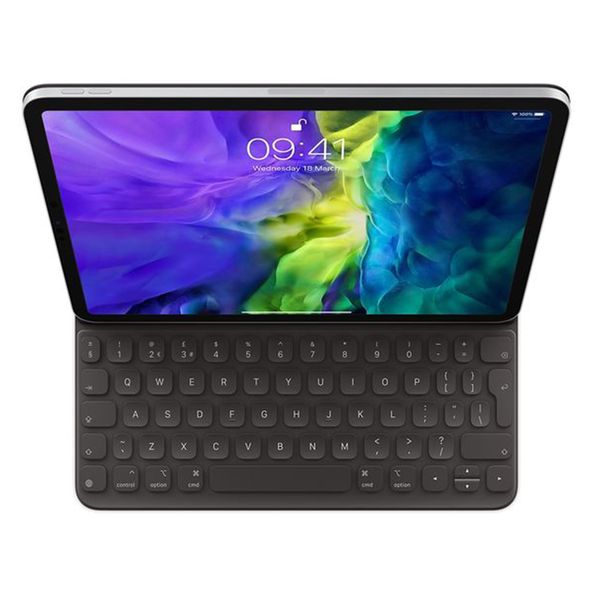 Apple Smart Folio Keyboard Apple iPad Air 11 pouces (2026) M4 / (2025) M3 / (2024) M2 / Air 5 (2022) / Air 4 (2020) / Pro 11 (2018/2020/2021/2022) - QWERTY / UK - Noir
