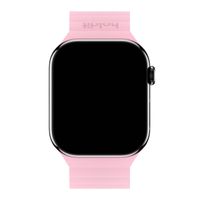 Holdit Bracelet en silicone magnétique Apple Watch | 44/45/46/49 mm - Pink / Beige