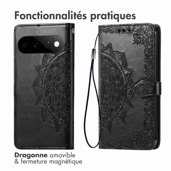 imoshion Etui de télephone Mandala Google Pixel 11 - Noir