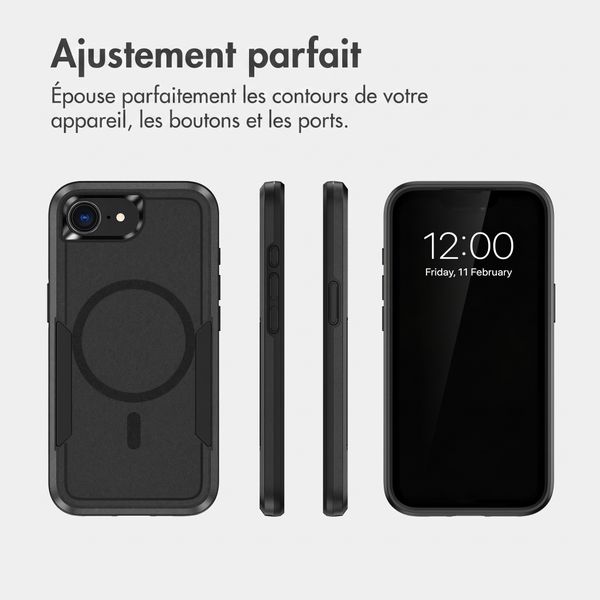 imoshion Coque arrière avec MagSafe Apple iPhone 17e / 16e - Noir