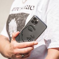 imoshion Coque Design Samsung Galaxy S20 FE - Line Art Woman Black