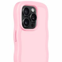 Holdit Coque Wavy Apple iPhone 15 Pro - Rose