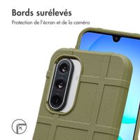 imoshion Coque Rugged Shield Samsung Galaxy A17 (5G) / (4G) - Vert foncé