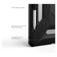 UAG Coque arrière Scout Plus avec support Scout Apple iPad Pro 11 (2025) M5 / (2024) M4 - Black
