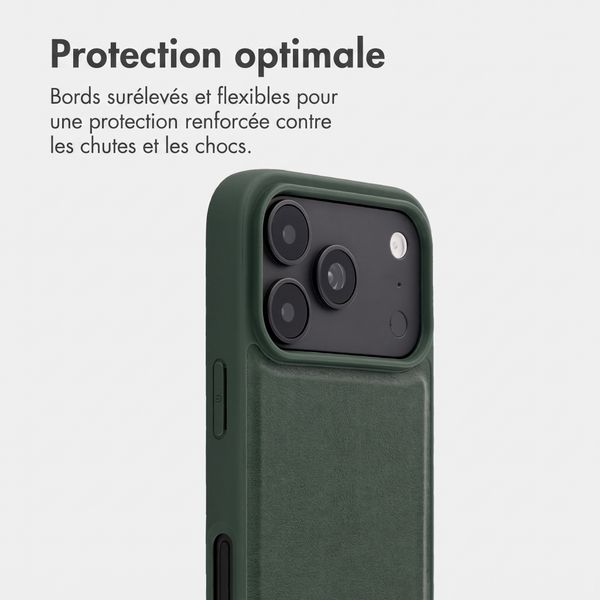 Accezz Coque arrière Edge avec MagSafe Apple iPhone 18 Pro Max / 17 Pro Max - Vert