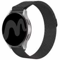 imoshion Bracelet magnétique milanais  - Connexion universelle 24 mm - Noir