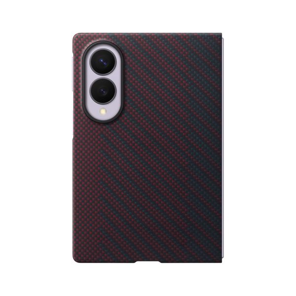 Samsung Coque Carbon Magnet Samsung Galaxy Z Fold 8 - Red