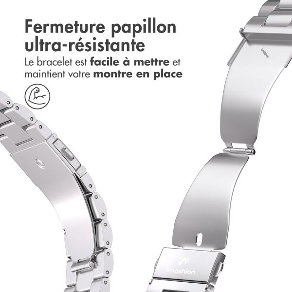 imoshion Bracelet en acier Samsung Galaxy Fit 3 - Argent