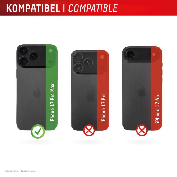 Displex CamGlass All-In-One Protection d'objectif de caméra Apple iPhone 17 Pro Max