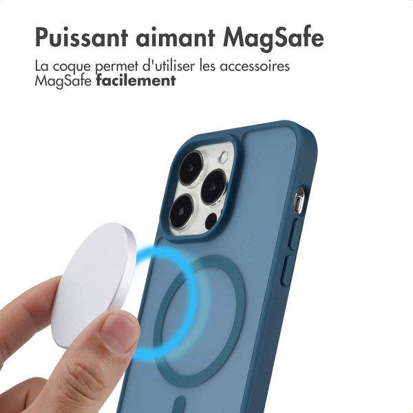 imoshion Coque Color Guard avec MagSafe Apple iPhone 14 Pro Max - Bleu foncé