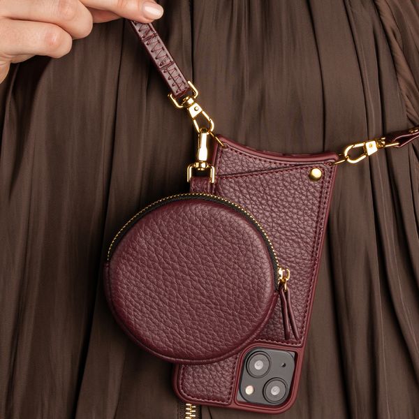 Selencia Nova Mini Pouch - Bold Burgundy
