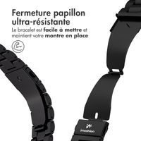 imoshion Bracelet en acier Samsung Galaxy Fit 3 - Noir