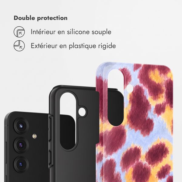 Selencia Coque arrière Vivid Samsung Galaxy S25 - Rebel Crush