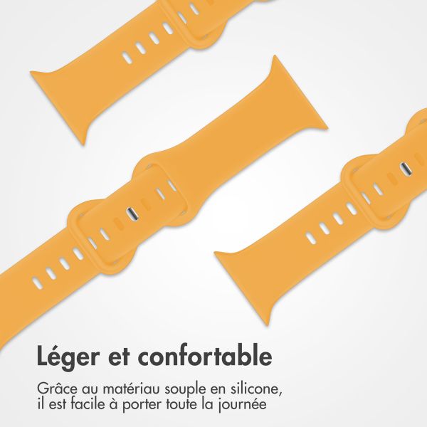 imoshion Bracelet en silicone⁺ Google Pixel Watch 3 / 4 (45 mm) - Taille L - Jaune