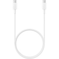Samsung Lot de charge | USB-C vers USB-C - 1.8 meter - 25 Watt - Blanc + Original l'Adapteur de charge radpide USB-C emballage d'usine - 25 Watt - Blanc