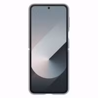 Samsung Original Coque KindSuit en Cuir Végan Samsung Galaxy Z Flip 6 / Flip 7 FE - Gray