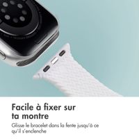 imoshion Bracelet tressé en silicone Apple Watch | 38/40/41/42 mm - Blanc