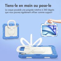 imoshion Coque tablette kidsproof Rugged Apple iPad Air 11 pouces (2026) M4 / (2025) M3 / (2024) M2 - Bleu
