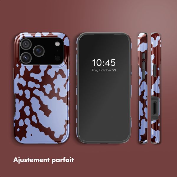 Selencia Coque arrière Vivid avec MagSafe Apple iPhone 17 Pro - Moo'd Lavender Glow