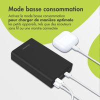 imoshion Ultra Series Aluminium Batterie externe 20.000 mAh - Charge rapide jusqu'à 33 watts - Black
