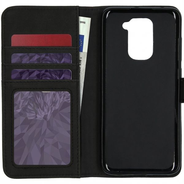 imoshion Étui de télephone portefeuille de luxe Xiaomi Redmi Note 9 - Noir