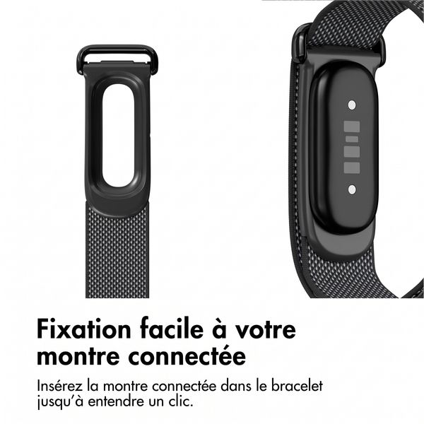 imoshion Bracelet en nylon Fitbit Air - Noir
